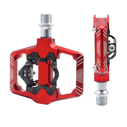 �݊���������܂�ThinkRider 2-in-1 ���b�N�y�_���ƌ݊�������ASPD �V�X�e�� MTB ����у��[�h�p�A���~�j�E������~�߃V�[���x�A�����O(THK Red)