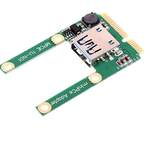 Tarjeta de Expansión Mini PCIe a USB 3.0, Adaptador para Ordenador Portátil, 51 x 30 mm 51CH139