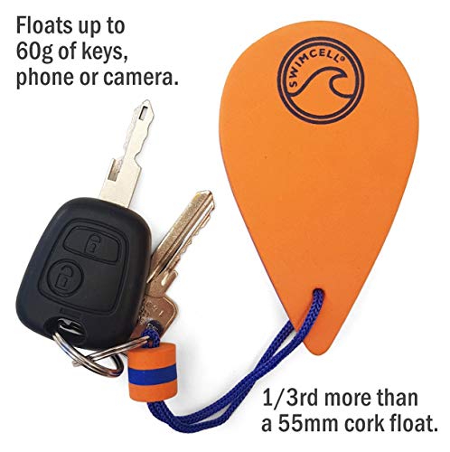 SwimCell Floating Keyring for Boat Keys. Floats 60g in Water - Image 2