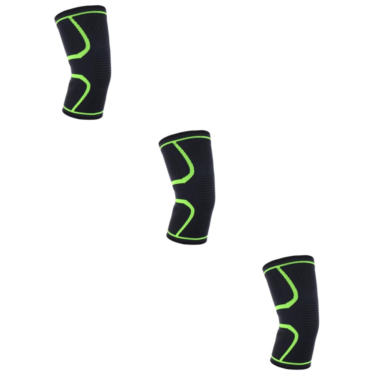 Gatuida 3 Pcs Running Workout Sports Support Sleeves Brace Joint Ankle Support for Men Women