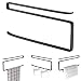 Produktbild Jizxol Küchenrollenhalter Ohne Bohren, Küchenrollenhalter, Küchenrollenhalter zur Befestigung, Schrank, Papierrollenhalter, Serviettenspender, Aufbewahrung für Küche, Badezimmer. (Schwarz)