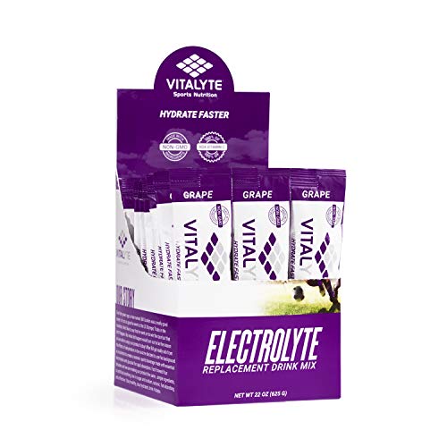 Vitalyte Electrolyte Powder - 25 Single Serving Electrolytes Packets Isotonic Sports Drink | Electrolytes Powder Hydrate Packets | Electrolytes Powder Packets Sports Nutrition Electrolyte Replacement Drinks Dehydration Relief Packets #TOP28