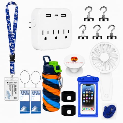 Luxury Cruise Essentials Box Travel Accessories Gift Set