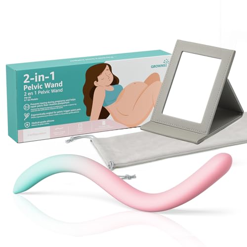 GROWNSY Perineal Massage Tool for Pregnancy Labor and Birth Prep