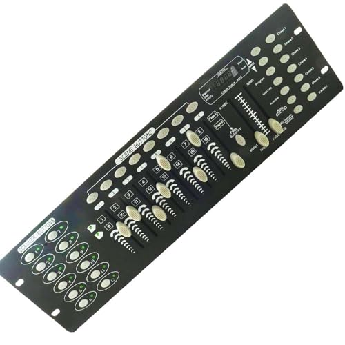 Unidad de control mezclador luces Dmx 512 para iluminación de escena 192 canales
