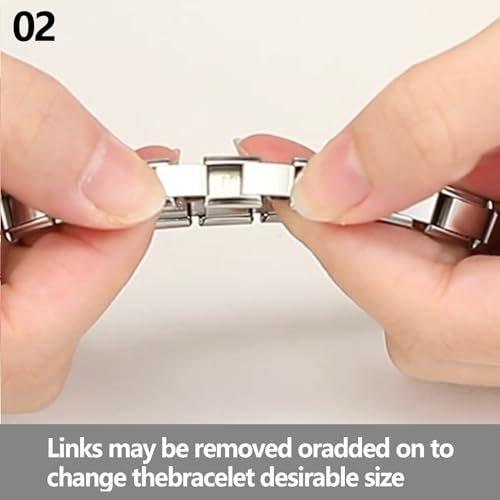 papasgix Italian Charm Bracelet Gold Silver Set with Starter Brascelet, Assorted Charms and Opening Tools, 9mm Modular Italian Charm Bracelet Links Handmade DIY Jewelry Gifts(Gold Blue)4