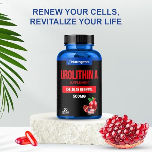 image for Nutragenis Urolithin A Supplement - 60 Softgel - Advanced Cellular Ren