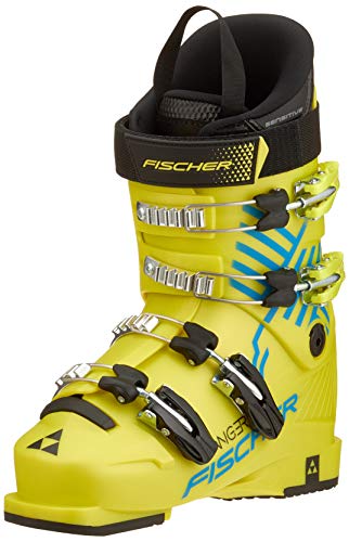 Fischer Scarponi da Sci Junior Ranger 60 Jr Thermoshape, Giallo, 23,5, Gioventù Unisex, 235