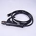 200A Welding Electrode Holder with 3m Cable Assembled Welder Ground Earth Clamp for ARC ZX7 MMA (holder+calbe)