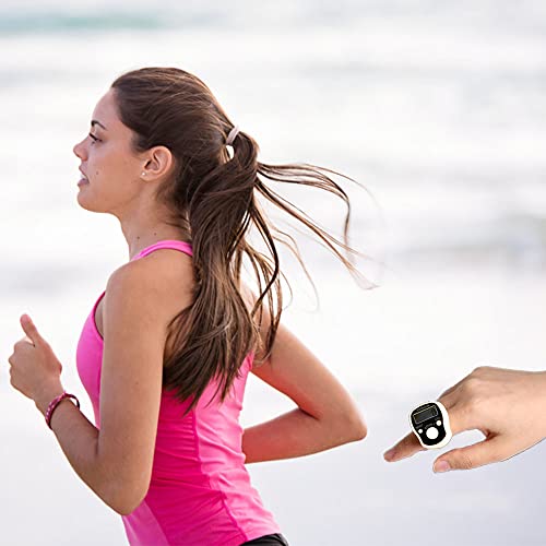 image for TESEAS Finger Counter Click Manual Digital clicker, 2pack Stitch Tally