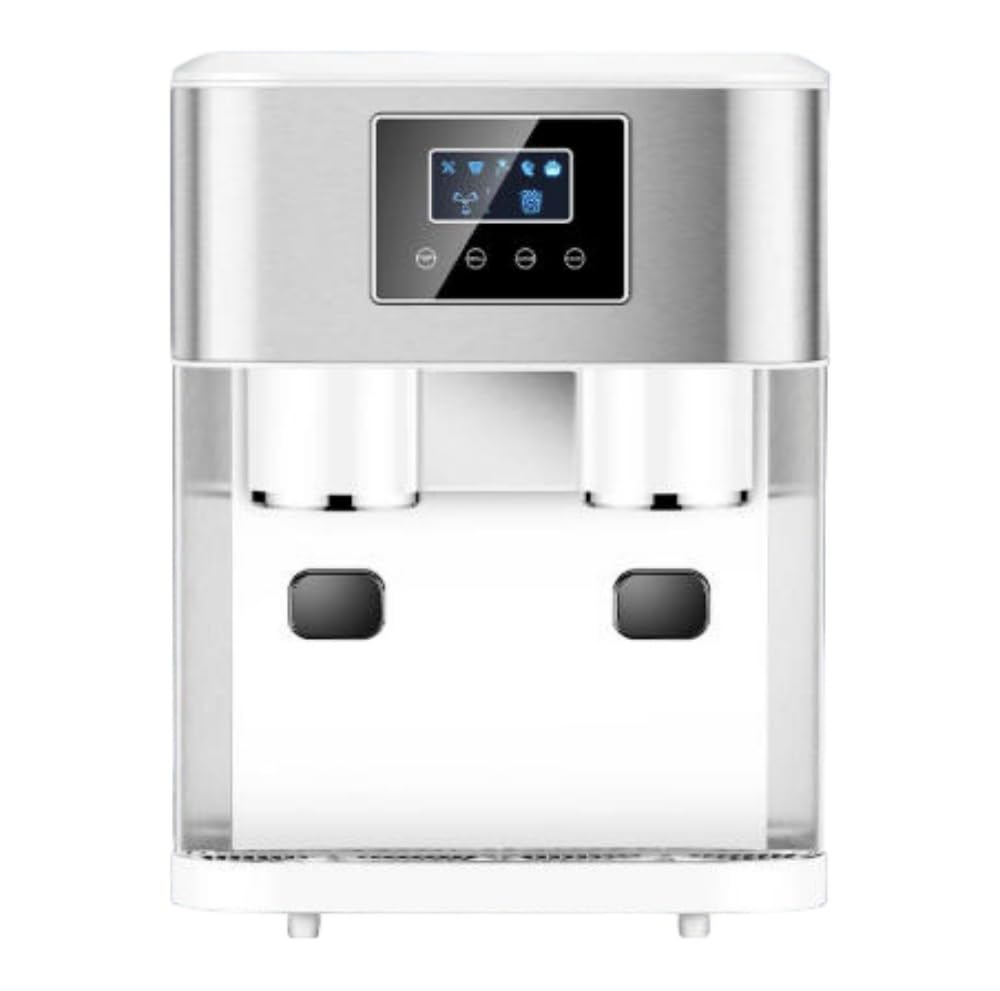 卓上3合1自動製氷機 製氷・氷砕・冷水 高速製氷 自動洗浄 ステンレス大容量 保冷 家庭/業務用 カフェ・居酒屋・工場向け 省エネ省