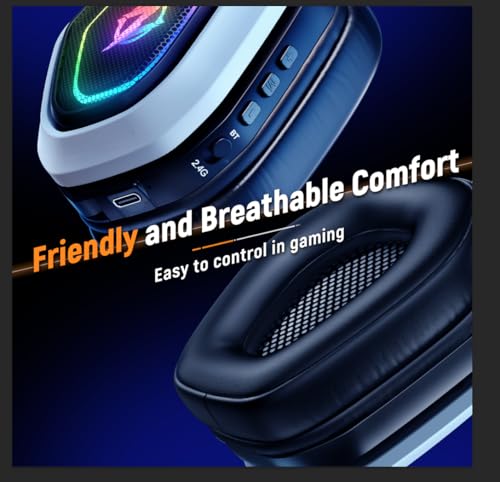 Ozeino OW810 2.4Ghz Wireless Gaming Headset For Pc, Ps5, Ps4 thumb #3