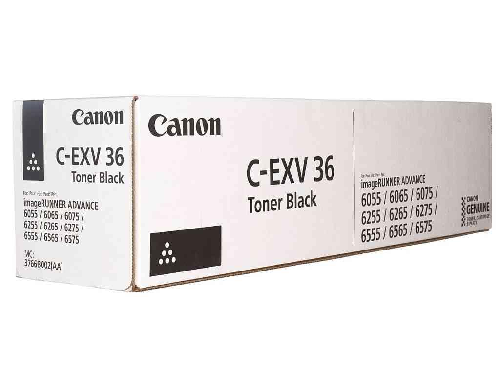 Kaseta z tonerem oryginalna Canon 1 x czarna 3766B002 / C-EXV36 do Canon Imagerunner Advance 6065