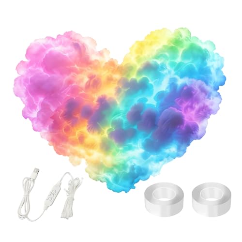 Ensemble de lampes d'orage 3D USB à offrir en cadeau idéal pour décoration de chambre et festival