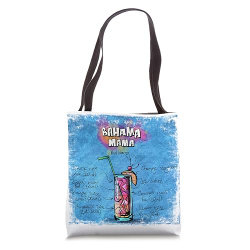 Bahama Mama Cocktail Alcohol Bahama Mama Recipe Tote Bag