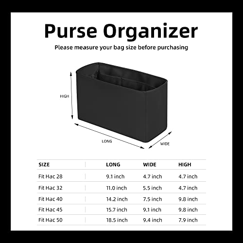 Image of DGAZ Custom Purse Organizer insert For Hermes HAC bags,Silky Smooth Bag Organizer,Luxury Handbag & Tote Shaper(Custom,custom)
