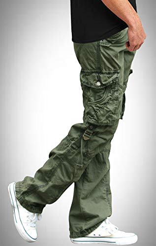 Skylinewears Men's Cotton Casual Cargo Work Pants Camping Hiking Quick Drying Lightweight Military Tactical Trouser4