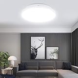 Amplia aplicación: esta luz de techo empotrada se coloca cerca del techo, ideal para una cocina de techo de bajo perfil, un dormitorio, un ático, un garaje, una oficina, un vestuario, un vestíbulo, un invernadero, un porche, un salón, una sala de estar, e