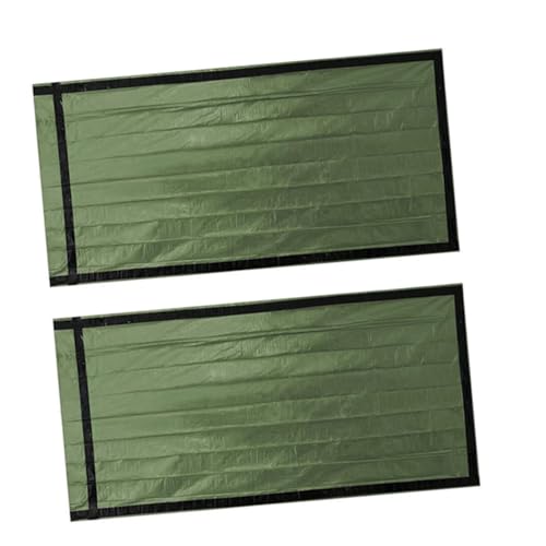 LIOOBO Lightweight Bivy Sack 2-Pack Emergency Sleeping Bag for Camping Hiking Outdoor Adventures Waterproof Windproof