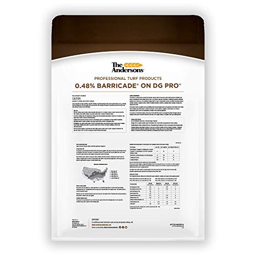 The Andersons Barricade Professional-Grade Granular Pre-Emergent Weed Control - Covers up to 5,800 sq ft (18 lb)