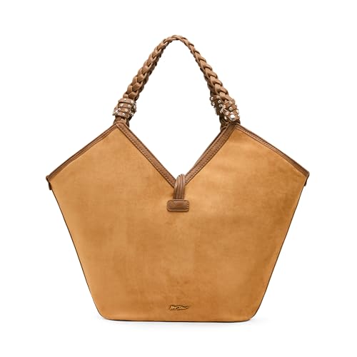 Bolso tote Betsey Johnson de gamuza con forma de tulipán miniatura 3