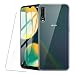 Produktbild LJSM Hülle für Wiko View 4 + Panzerglas Displayschutzfolie Schutzfolie - Transparent Weich Silikon Schutzhülle Crystal Flexibel TPU Tasche Case für Wiko View4 (6.52") -Clear
