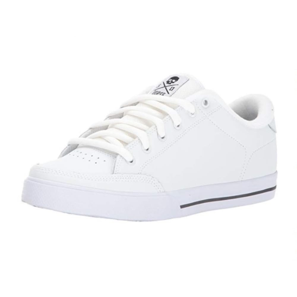 C1RCA Lopez 50 AL50 Zapatillas Deportivas Skateboard Unisex Cuero Blanco Negro Producto Original Garantizado