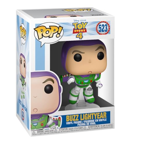 Funko- Pop Vinilo: Disney: Toy Story 4: Buzz Lightyear Figura Coleccionable, (37390)