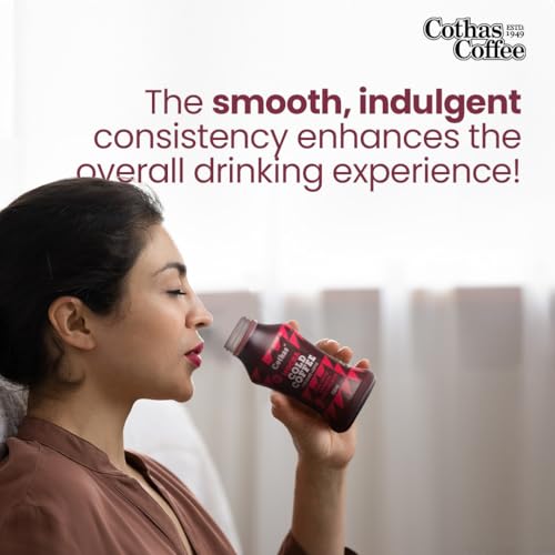 Image of Cothas Mocha Cold Coffee | Ready to Drink Coffee with Pure CoffeeExtract, Chocolate & Real-Toned Milk | Smooth & Rich Chilled Coffee Beverage | Best Served Cold | Pack of 6-150 ml