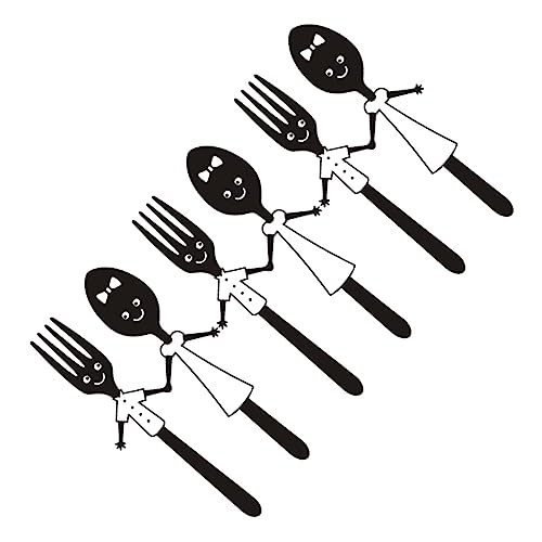 Doitool 3Pcs Silverware Spoons Removable Wall Stickers Spoon Wall Decals Knife And Spoon Wall Decor Restaurant Art Mural Dining Hall Wall Sticker Home Wall Sticker Decorate Applique Fork #TOP24