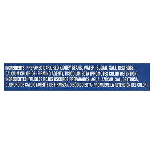 Image of Bush's Best Dark Red Kidney Beans, 16 oz, (Pack of 12) | Canned, Source of Plant Based Protein and Fiber, Low Fat, Gluten Free