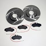 citroen berlingo bremsen vorne 2 Bremsscheiben belüftet für die Vorderachse 4-Loch, 266 mm x 20,5 mm