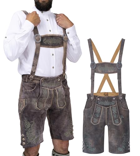 Pantalon court en cuir parfait pour la fête de la bière