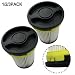 Feinstaubfilter für Miele HX-FSF2, HX1 für facelift & HX2 Pro Akkusauger, waschbarer HEPA-Filter für effiziente Staubentfernung, ergonomischer Griff, 1 Stück(3 PACK)