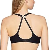 Hanes Women's Hanes Ultimate T-shirt Soft Wire-free Bra, -black micro dot, 34B