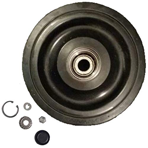 One 10" DuroForce Middle Bogie Wheel with Bearing Kit Fits CAT 257B RW3 2126628