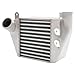 Silver Bolt-On Side Mount Turbo Upgrade Intercooler It For 1999-2004 Vw Golf/Vw Jetta Mk4 1.8t Aluminum Turbo System