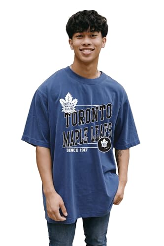 Toronto Maple Leafs NHL Officially Licensed T-Shirt Throwback Club, Medium