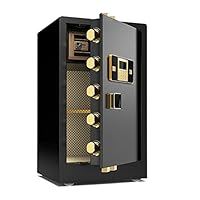 Amazon.co.jp: 金庫 家庭用 耐火金庫 電子金庫 保管庫 防犯金庫 ダブル