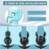 Defomy Neuer Aufblasbar Analplug Buttplug Sex Spielzeug, Silikon blühen mit abnehmbarer Pumpe, Fetisch BDSM Analsex Groß Anal Dilatator Prostata Stimulation Sexspielzeug für Männer Frauen Paare (B). #1