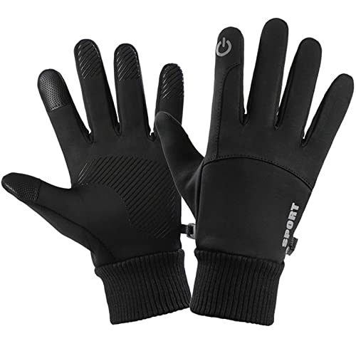 Gloves Winter Gants de Ski Coupe-Vent Sport Gants Adultes Hiver Thermiques Doublure Gants de Sport Gants d'hiver Épais Imperméables en Extérieur Écran Tactile Gants Chaud Cover
