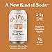 OLIPOP - Classic Root Beer Sparkling Tonic, Healthy Soda, Prebiotic Soft Drink, Aids Digestive Health, Contains Prebiotics & 9g of Plant Fiber, Caffeine Free, Low Calorie, Low Sugar, 12 oz