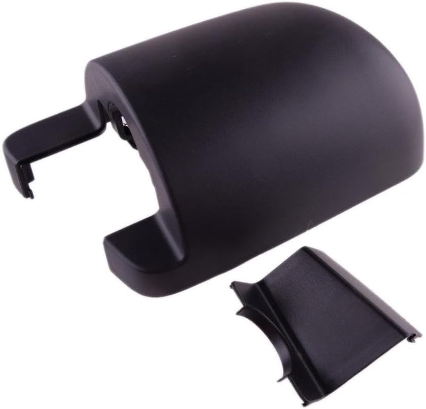 Black Plastic Front Left Side Door Mirror Cover Compatible with NPR NPR-HD NQR NRR 2008-2020
