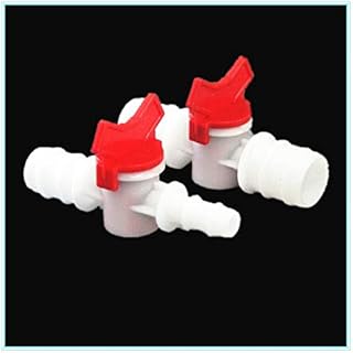 Wang shufang WSF-Adapters, 1pc Flexible Hose Valve Hose Valve Plastic Quick Plug Valve Hose Connector Hose Switch Switch (Size : 25 25mm Hose ID)