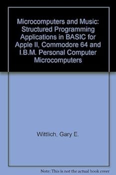 Hardcover Microcomputers and Music Book