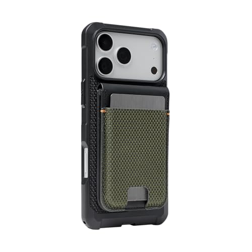 Image of Urban Armor Gear (UAG Metropolis Magnetic Wallet, RFID Blocking, Holds Up to 6 Cards, Built-in Kickstand, Magnetic Phone Wallet Compatible with iPhone & Galaxy Phones, PU Vegan Leather