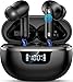 Cuffie Bluetooth 5.4, 2026 Nuovo Auricolari Bluetooth Stereo HiFi, 48 Ore Cuffiette In Ear con 4 ENC Cancellazione Rumore Mics, IP7 Impermeabili Cuffie Senza Fili, Cuffiette Touch Control, LED Display