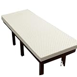 LDLCYCN Thick 5cm,70 * 180cm, Natürlicher Latex Massage Bett Matratze Topper Verdicken 3Cm / 4Cm / 5Cm Spa Massage Bett Pad Für Schönheitssalon Massagetisch Schutz Massage Zubehör