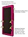 Bobj Rugged Case for Lenovo Tab 4 8 inch only TB-8504F or TB-8504X (NOT for TB-8304F or Plus Model TB-8704) - BobjGear Custom Fit - Patented Venting - BobjBounces Kid Friendly (Rockin' Raspberry)