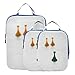 Set di cubi da imballaggio da viaggio Pedine da gioco da tavolo Cooperazione Accessori da viaggio Organizzatore di imballaggio espandibile per bagaglio a mano,Viaggio (set di 3)